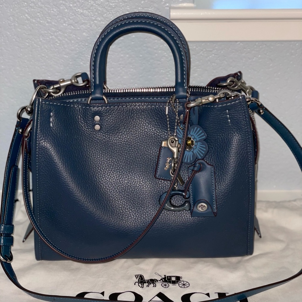 Coach Rogue 30 MTO Dark Denim- 4 Michelle!